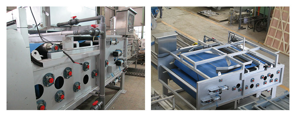 product details of belt press dewatering machine