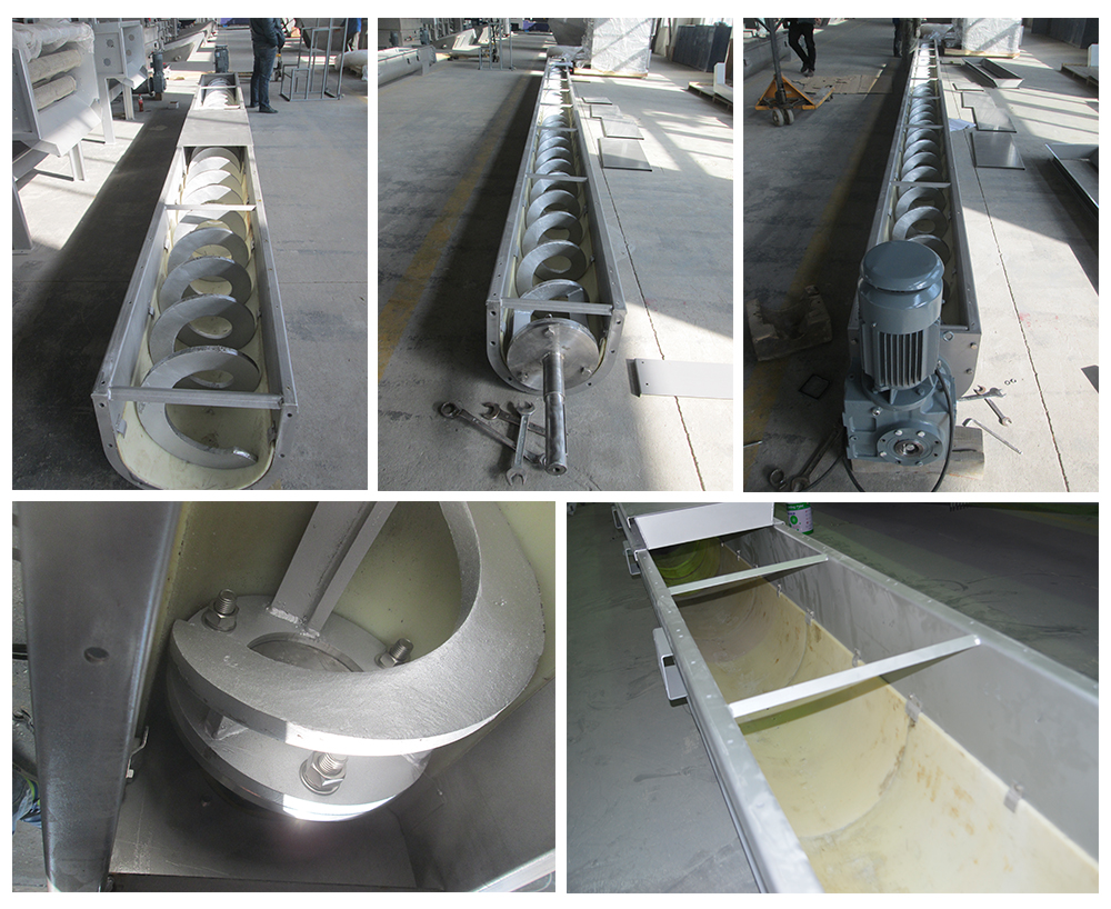 product details of mud cake conveyor