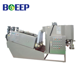 Full Automatic Pre-thickening Volute press Dehydrator for Oily Sludge