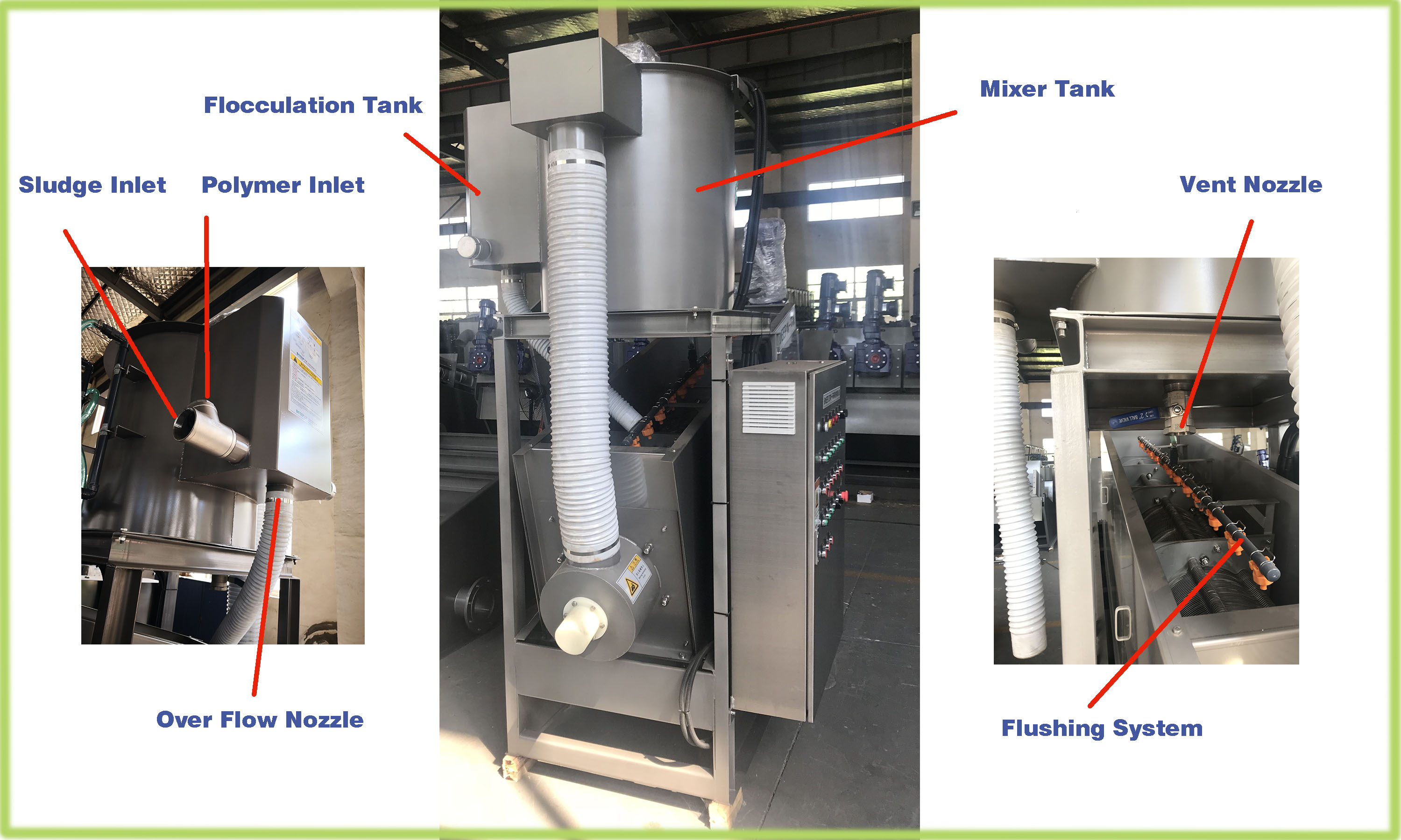 Structure of vehicle volute screw press machine